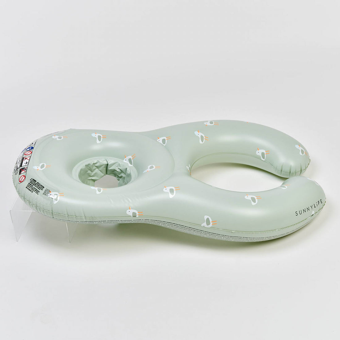 sunnylife-float-together-baby-seat-eu-sammy-the-seagull-green-play-toy-sunl-s61ftgeu-01
