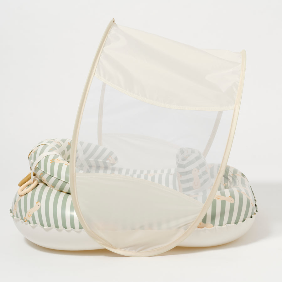 sunnylife-interactive-baby-float-duck-sage-stripe-sunl-s51ibfgr