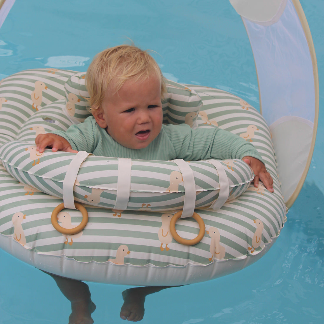 sunnylife-interactive-baby-float-duck-sage-stripe-sunl-s51ibfgr