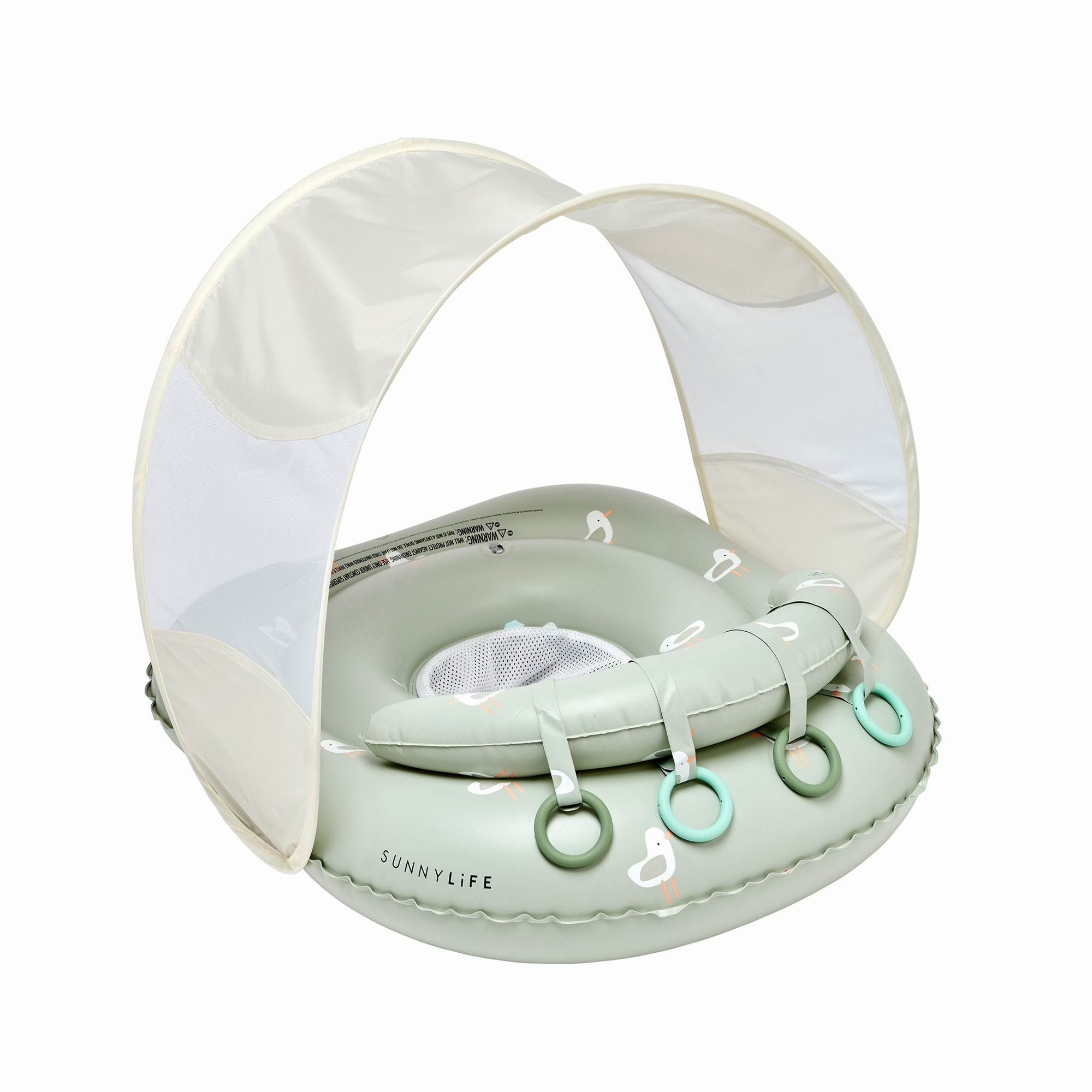 sunnylife-interactive-baby-float-sammy-the-seagull-green-play-toy-sunl-s61ibfsg-01