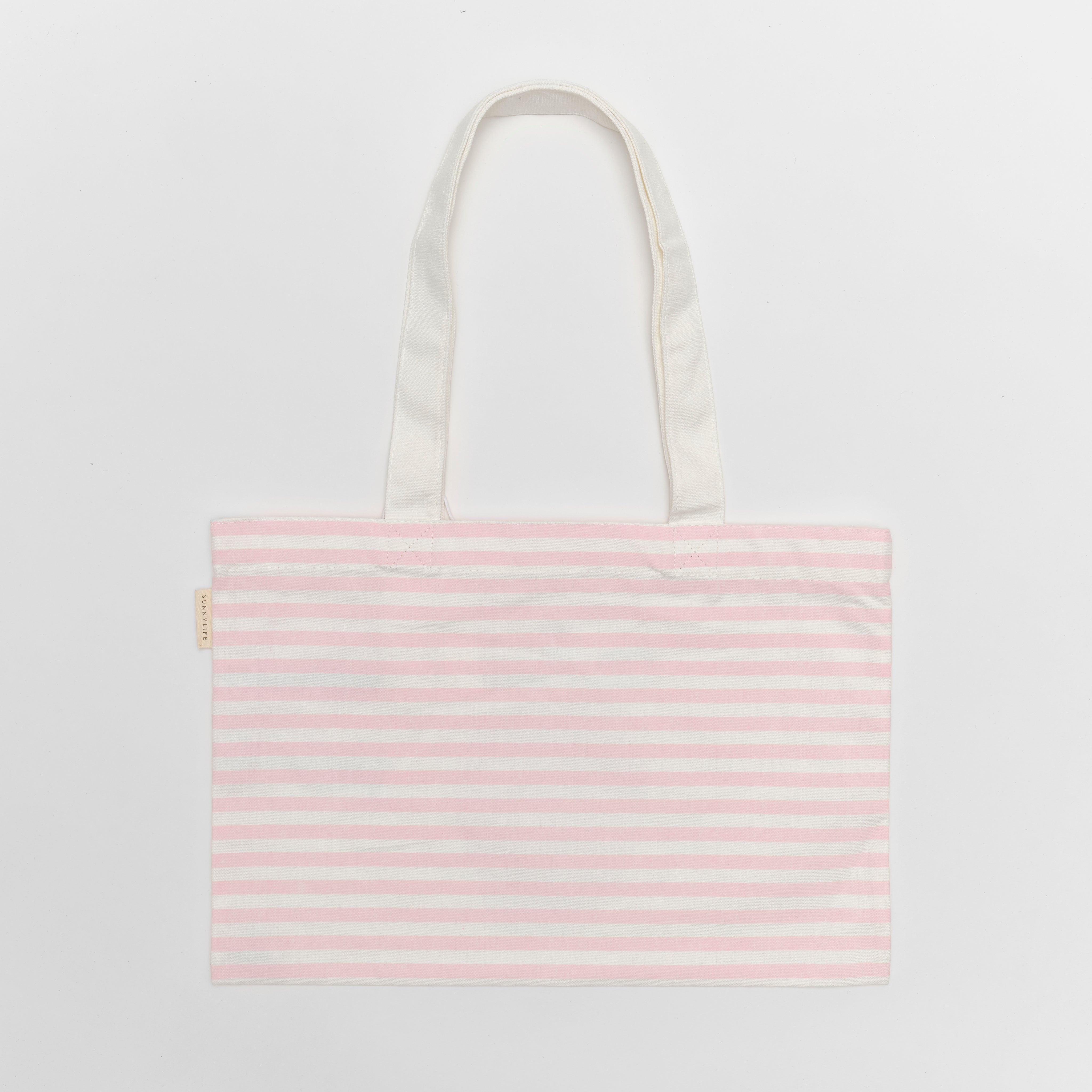 sunnylife-kids-canvas-beach-bag-strawberry-sunshine-pink-stripe-sunl-s51kcbpk