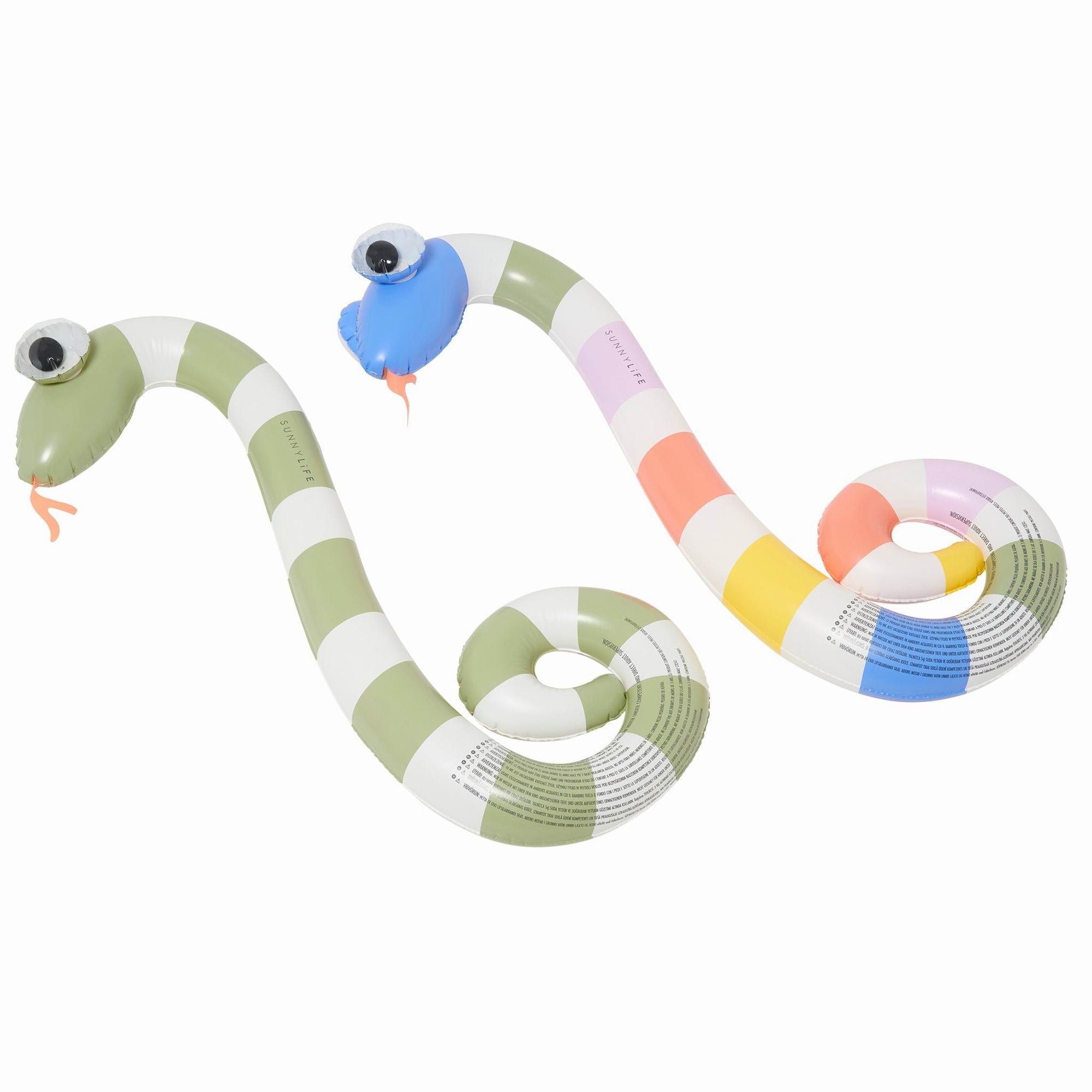 SUNNYLiFE Kids Inflatable Noodle Into The Wild Multi Set Of 2 – Petit ...