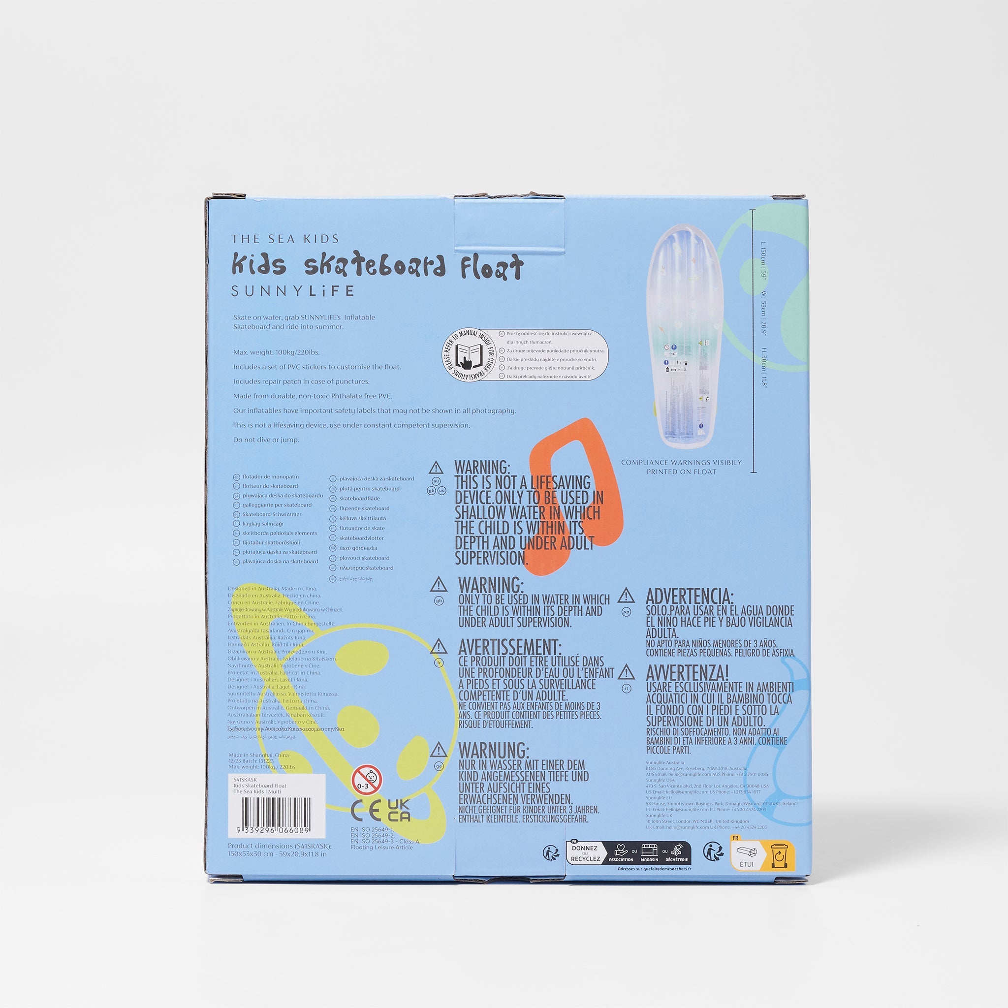 sunnylife-kids-skateboard-float-the-sea-kids-blue-lime-sunl-s41skask