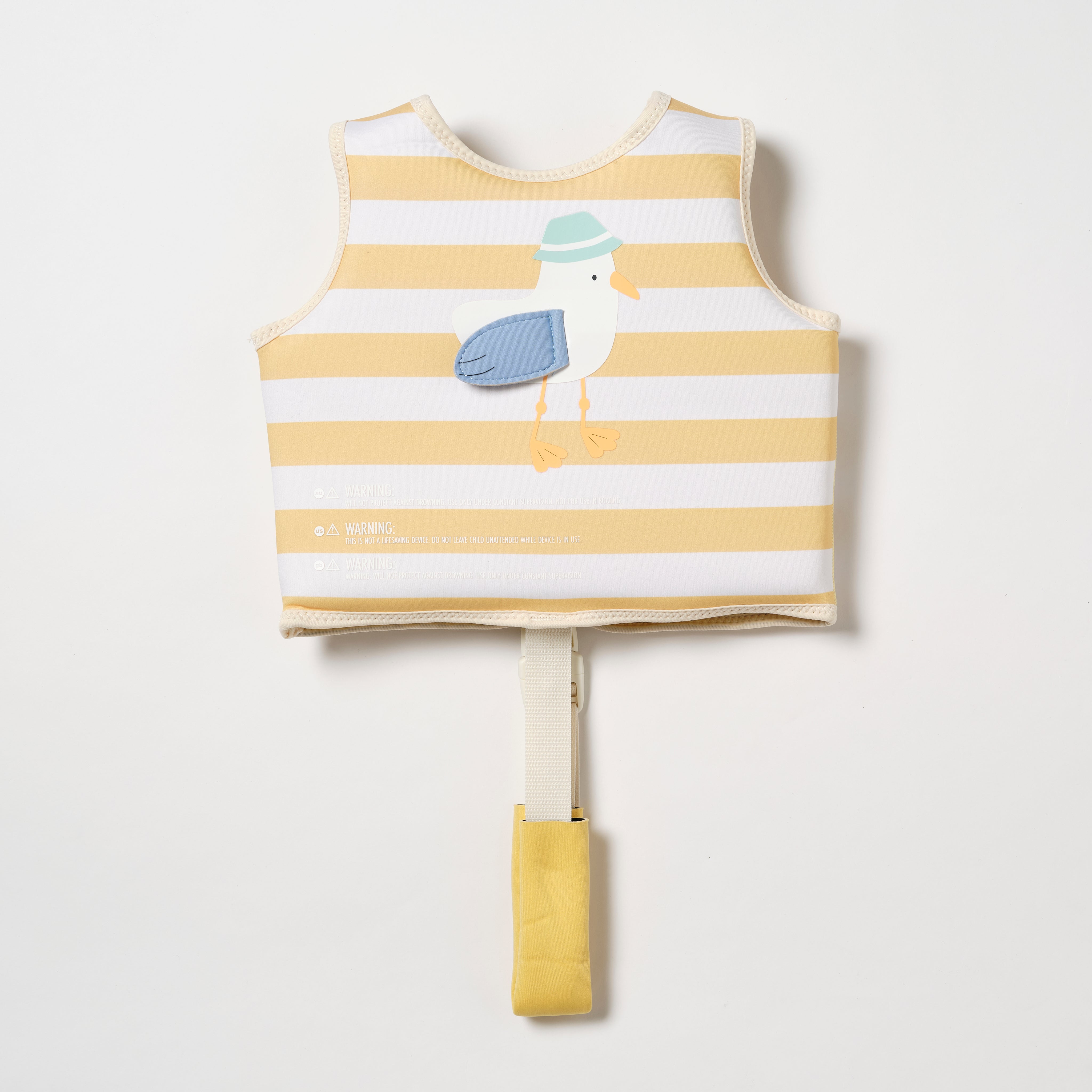 sunnylife-kids-swim-vest-sid-the-seagull-mustard-stripe-sunl-s51vvms1