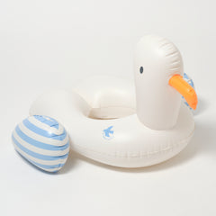 sunnylife-kids-tube-pool-ring-sid-the-seagull-blue-stripe-sunl-s51tprbl