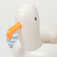 sunnylife-kids-tube-pool-ring-sid-the-seagull-blue-stripe-sunl-s51tprbl