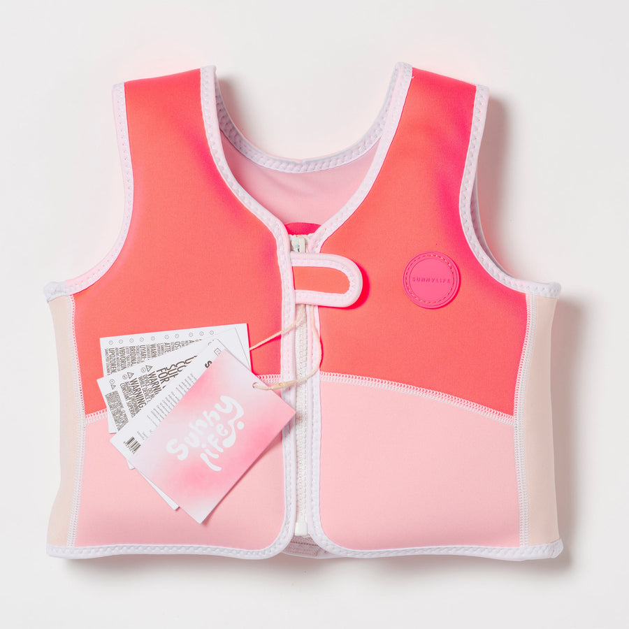 sunnylife-melody-the-mermaid-swim-vest-neon-strawberry-sunl-scmsvsts