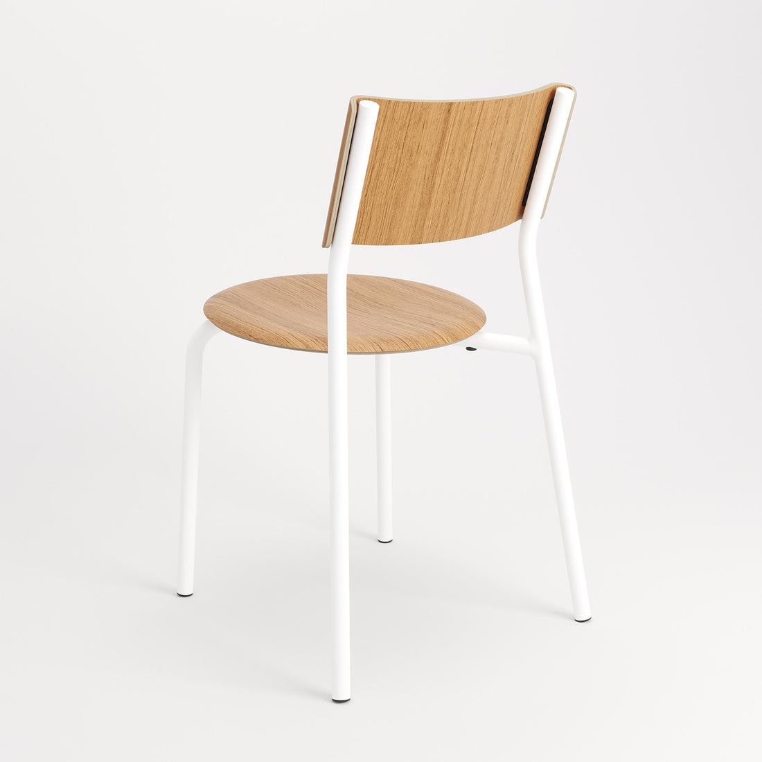 TIPTOE SSD Chair Oak - Cloudy White - 47.5cm