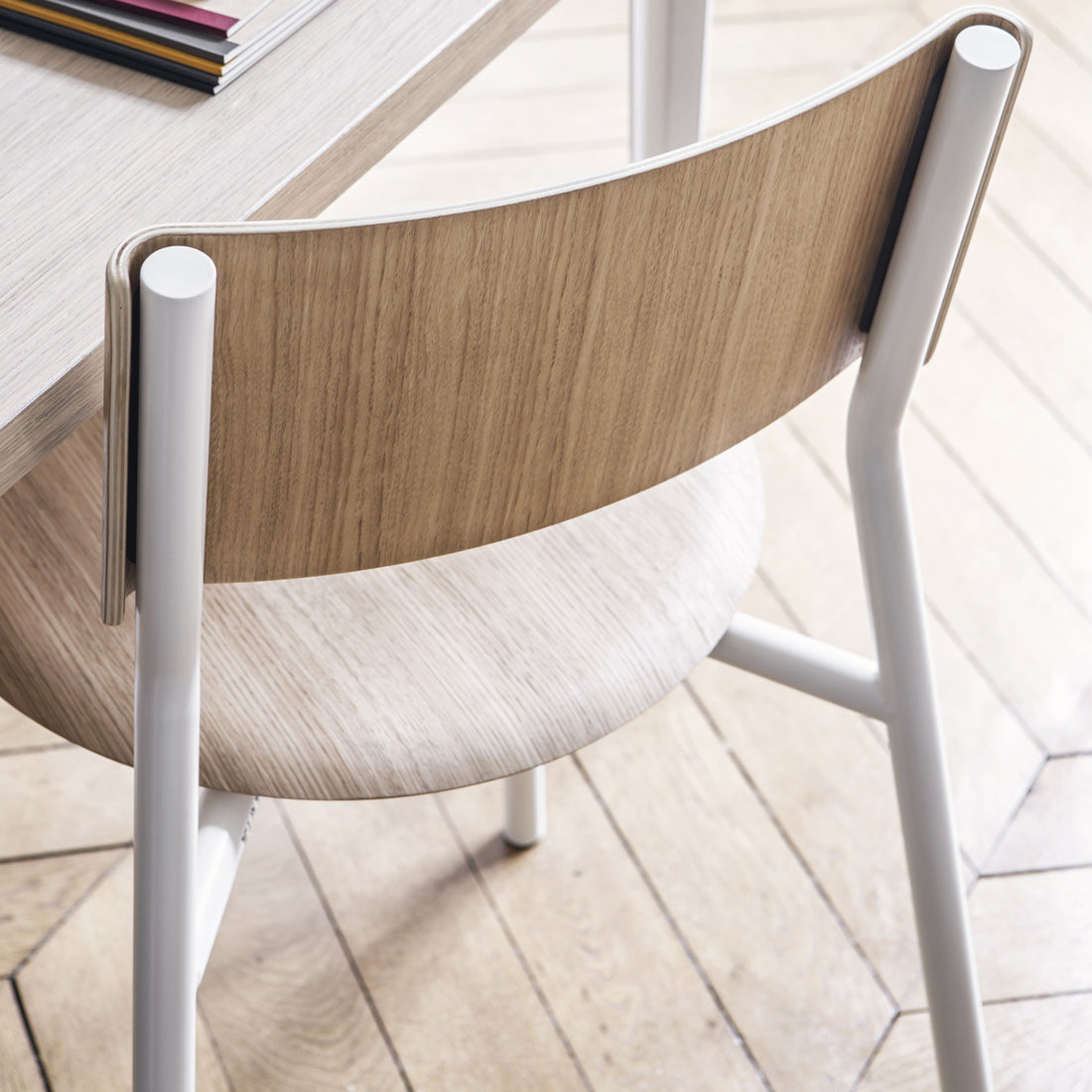 TIPTOE SSD Chair Oak - Cloudy White - 47.5cm