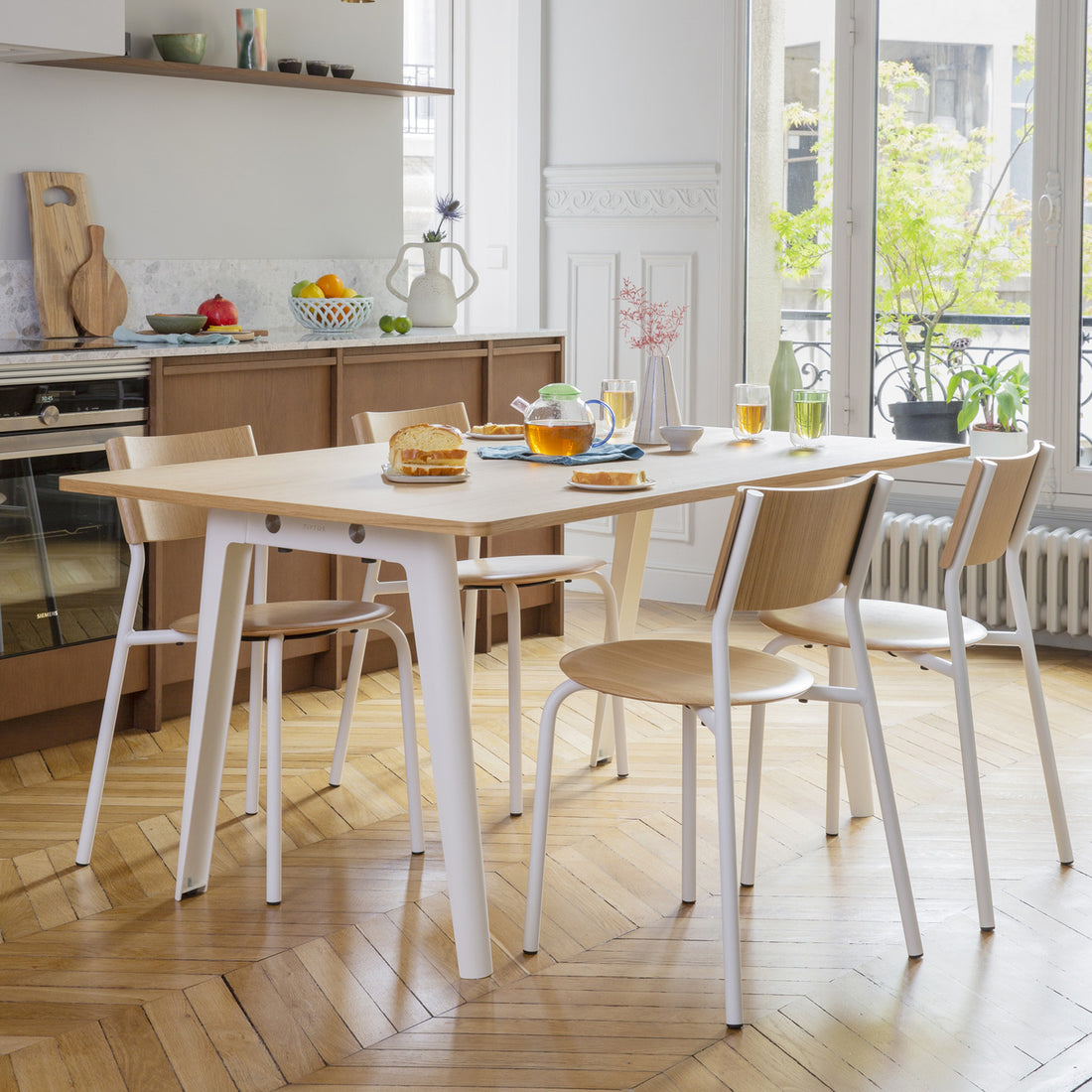 TIPTOE SSD Chair Oak - Cloudy White - 47.5cm