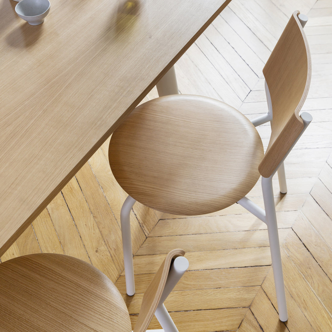 TIPTOE SSD Chair Oak - Cloudy White - 47.5cm