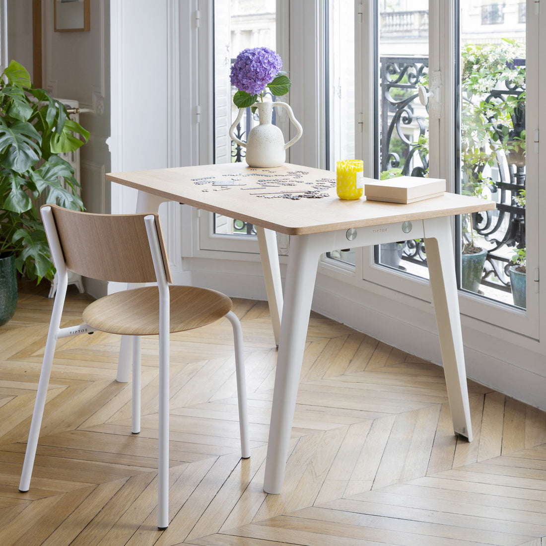 TIPTOE SSD Chair Oak - Cloudy White - 47.5cm