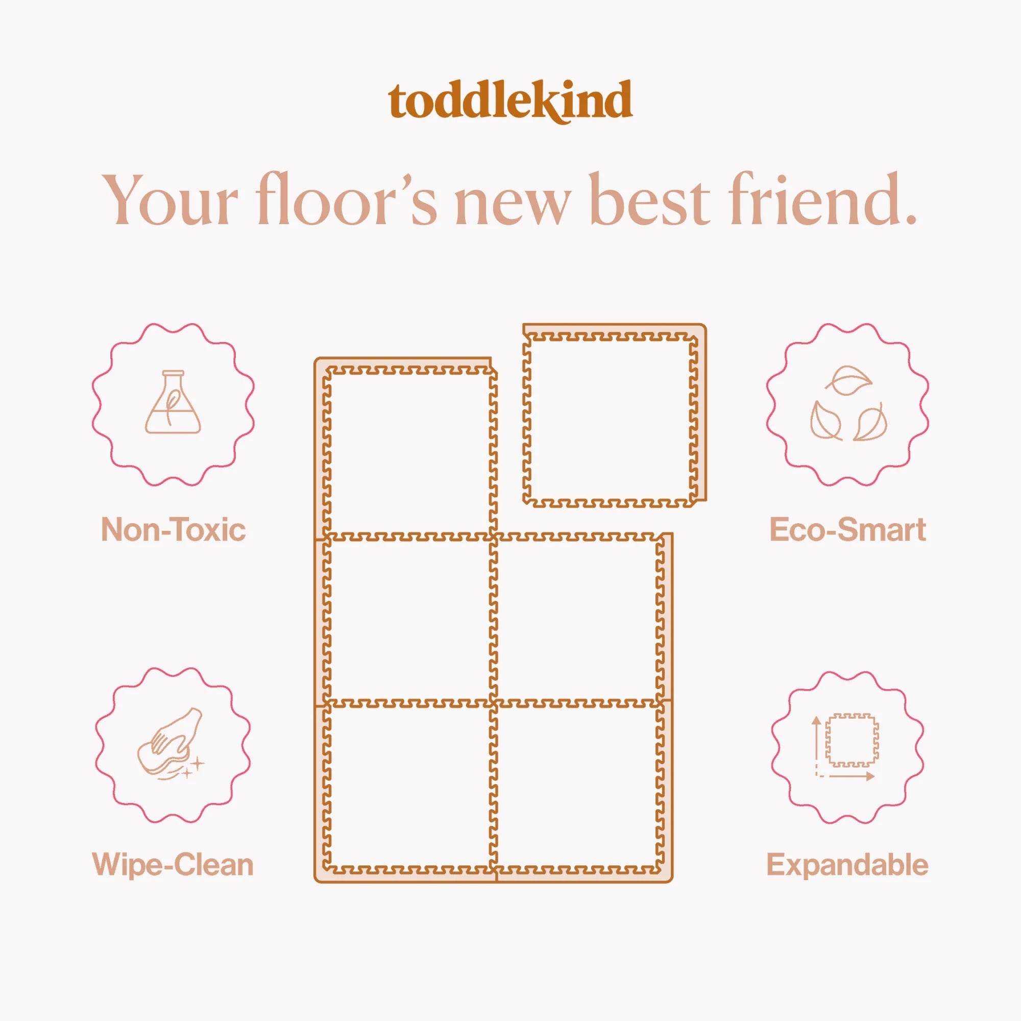 toddlekind-prettier-puzzle-playmat-amira-golden-clay-6-tiles-12-edging-borders-todk-337276 