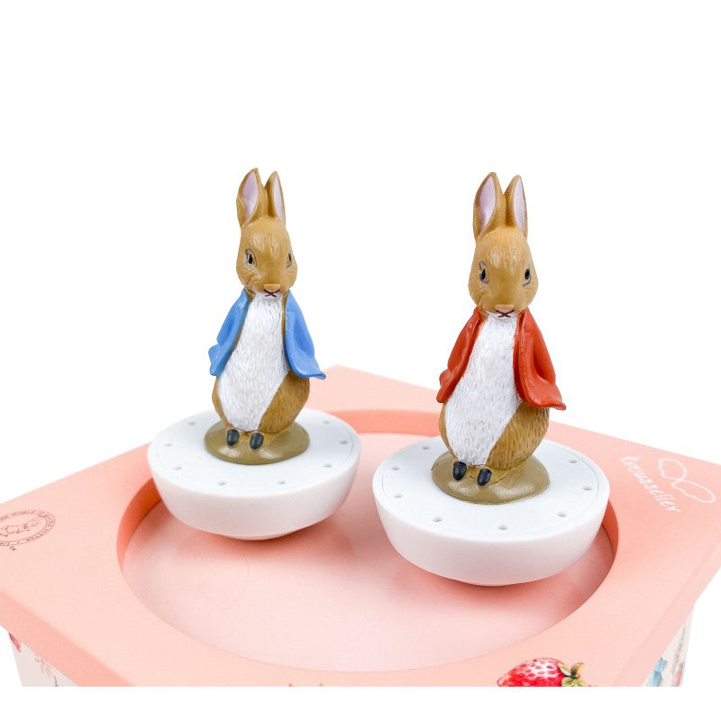 Trousselier Dancing Music Box Peter Rabbit Strawberries – Petit Bazaar
