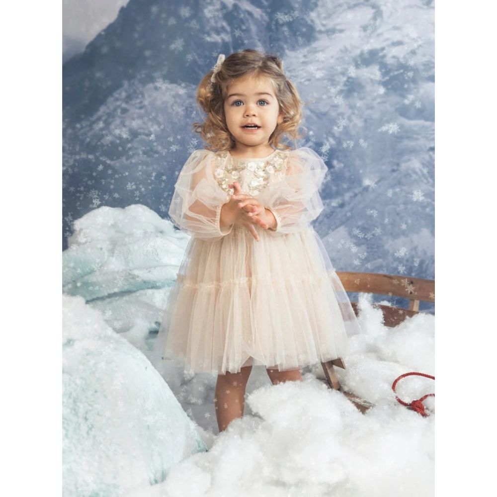 Tutu du Monde Bebe Starlet Slopes Tulle Dress - Pink Tint
