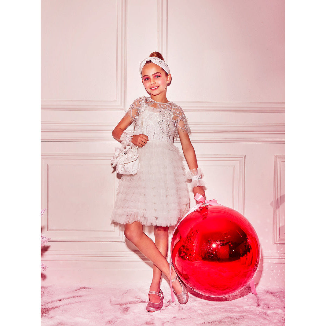 open lace back dress Tutu du Monde Assemblage Tutu Dress Cantaloupe Mix  Petit Bazaar