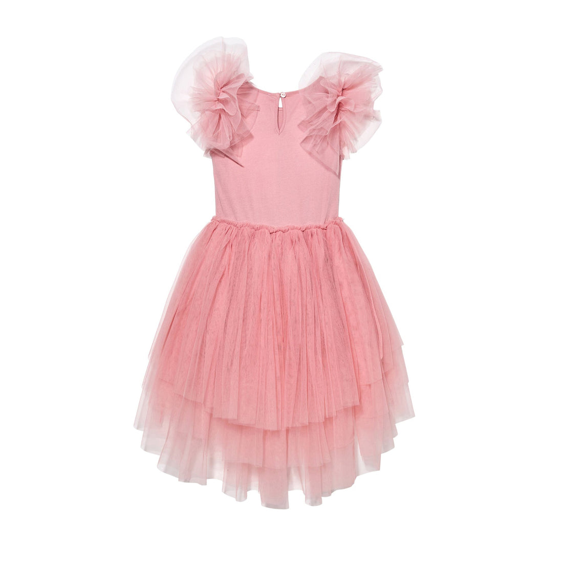 strapless open back dress Daddy's Little Valentine's Dress, White & Pink Long Sleeve Tutu Dress –  Little Secrets