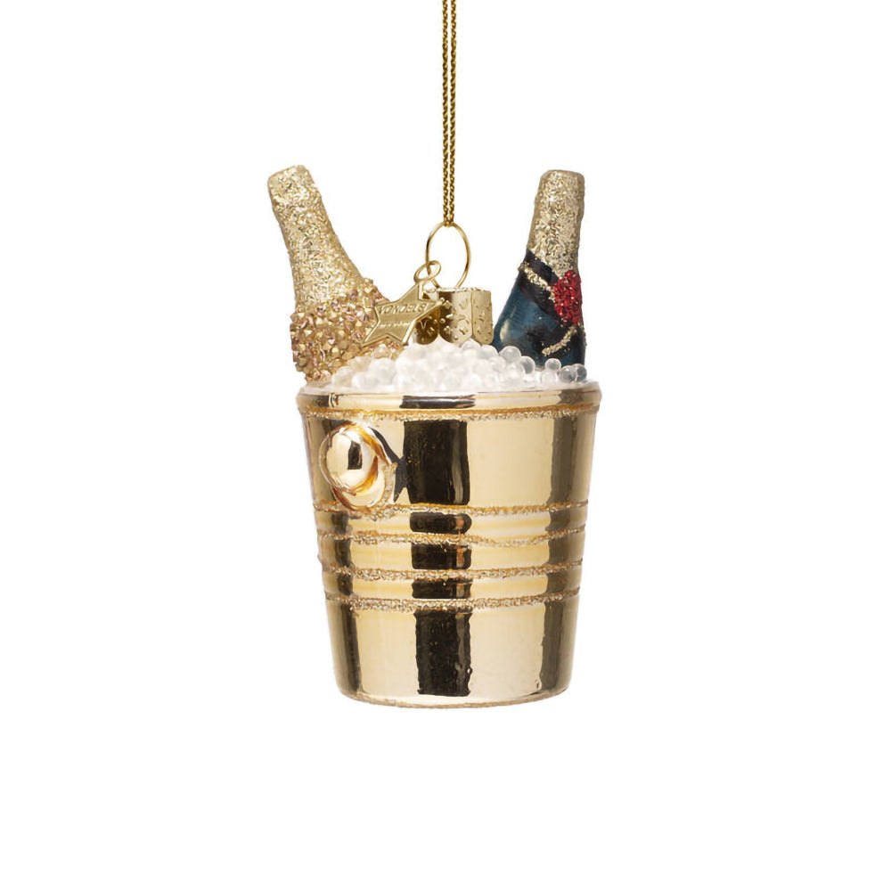vondels-ornament-glass-bottles-of-champagne-in-gold-cooler-h7cm