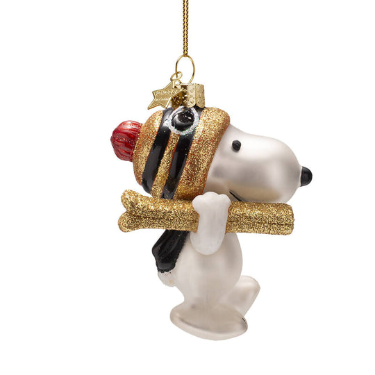 vondels-ornament-glass-snoopy-peanuts-w-skis-h11cm-w-box