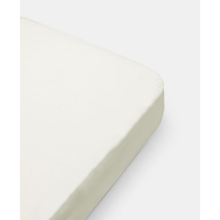 Dear April Adult Fitted Sheet - 90 x 200 x 13 cm - Pure Nature (For Oliver Furniture Wood & Seaside Beds)