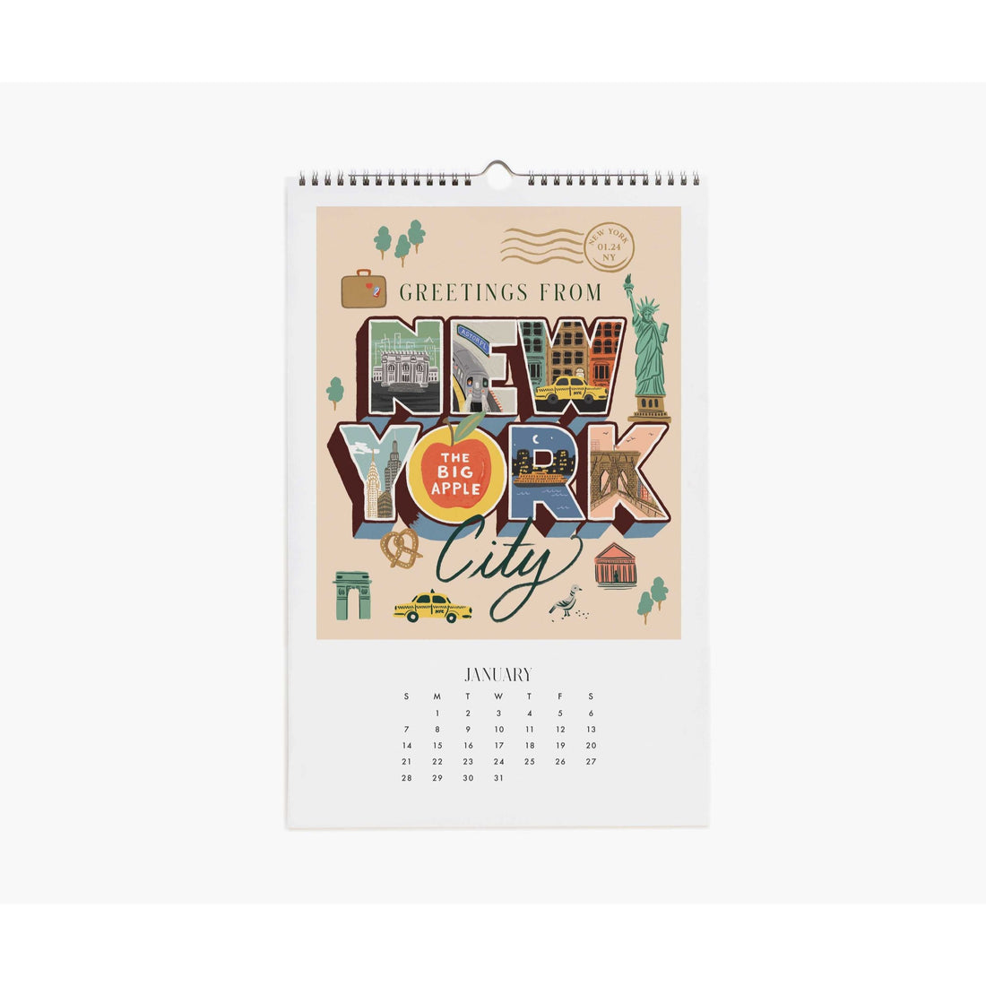 rifle-paper-co-2024-greetings-from-around-the-world-wall-calendar-home-decor-stationery-rifl-cal080