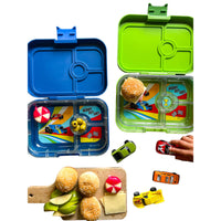 yumbox-panino-4-compartment-monte-carlo-blue-race-cars-yumb-mbii202303c