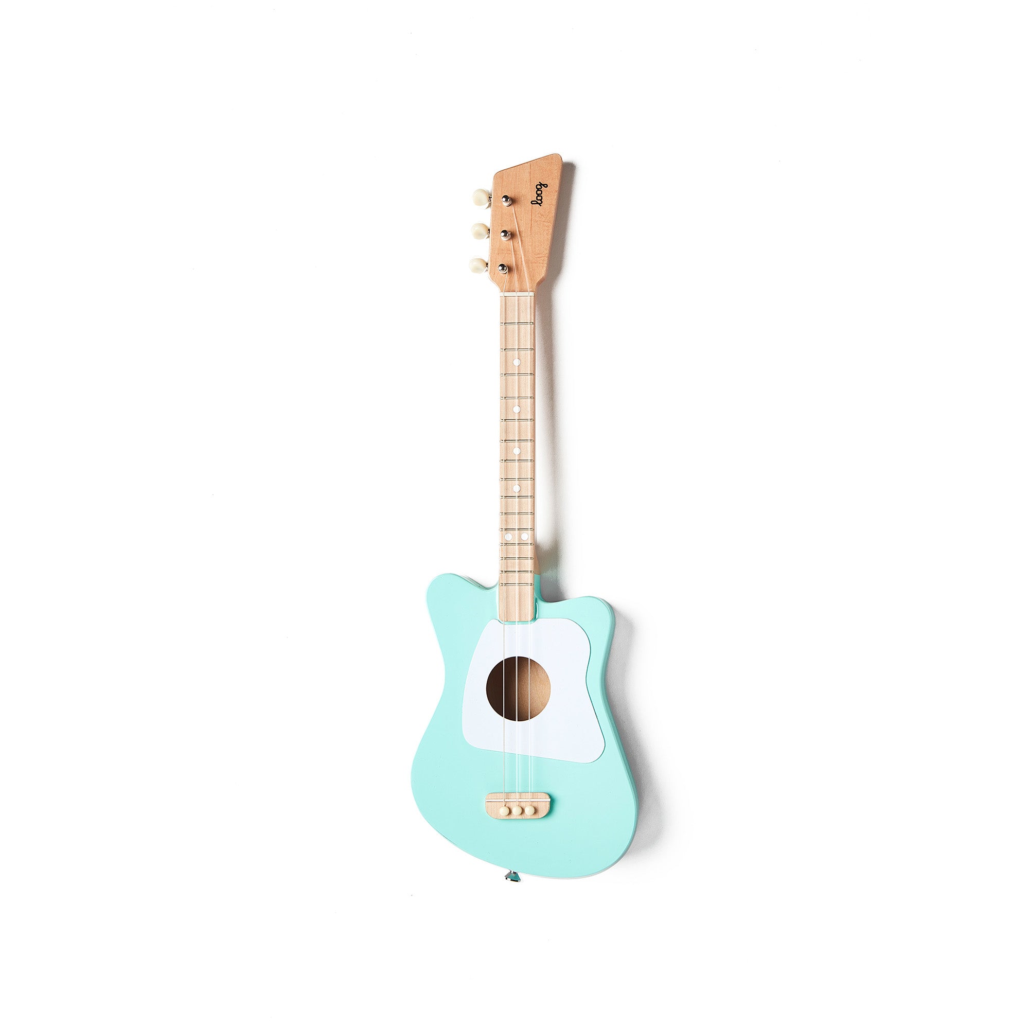 Loog Mini Guitar Bundle with Bag, Strap and Wall Hanger (Includes FREE App, Flashcards & Chord Diagram)