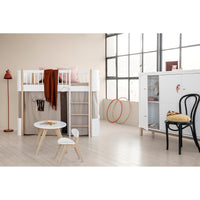 Oliver Furniture Wood Multi Cupboard 3 Doors White/Oak