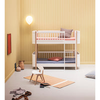Oliver Furniture Wood Mini+ Low Bunk Bed White/Oak