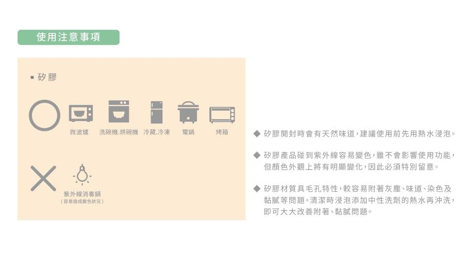 Miniware Just roll 袋著走！矽膠寬口袋圍兜 - 藍色