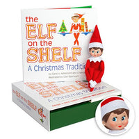 A Christmas Tradition Book With Light Skin Tone Girl Elf