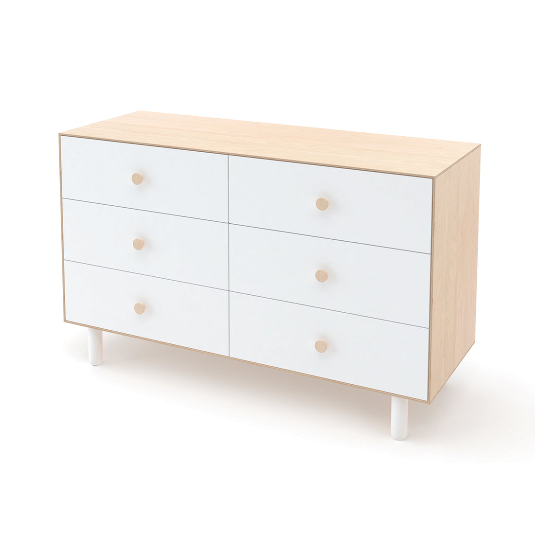 Oeuf Merlin 6 Drawer Dresser Birch