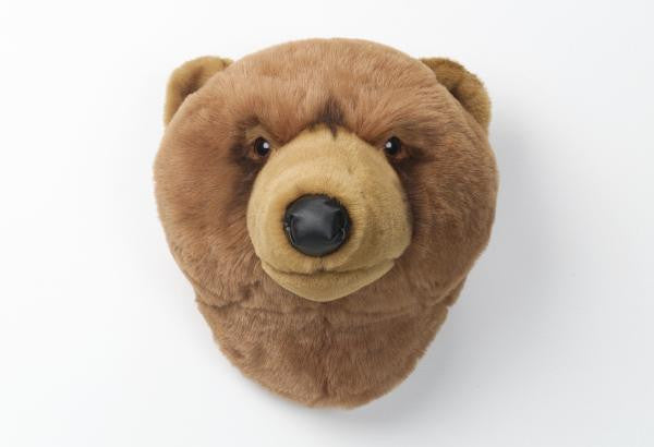 BiBiB & Co Plush Trophy - Brown Bear