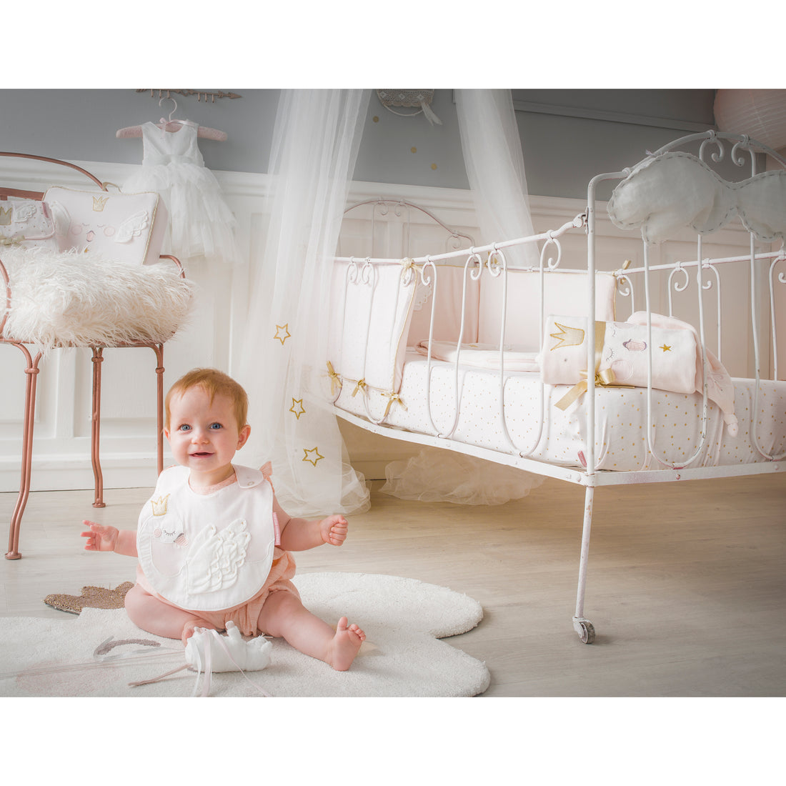 Little Crevette Carpet Princess Swan