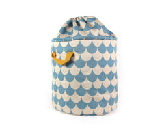 Nobodinoz Toy Bag Blue Scales