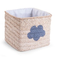 Childhome Box Straw Woven Basket 30x33x33 Natural