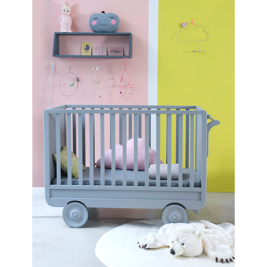 Laurette Etagere Engage 80cm Shelf Mouse Grey (Pre-Order; Est. Delivery in 3-4 Months)