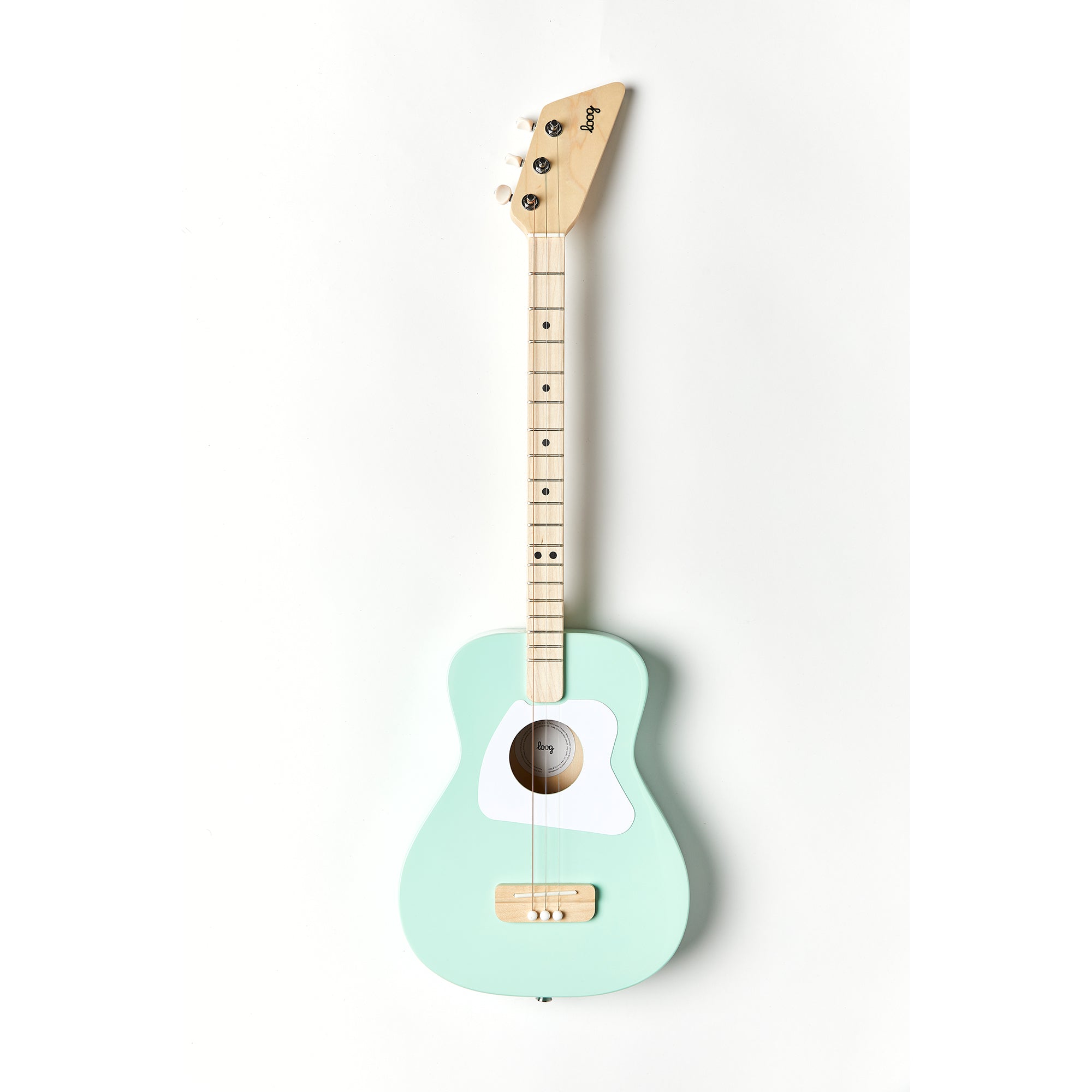 Loog Pro Acoustic Guitar Bundle with Bag, Strap and Wall Hanger (Includes FREE App, Flashcards & Chord Diagram)