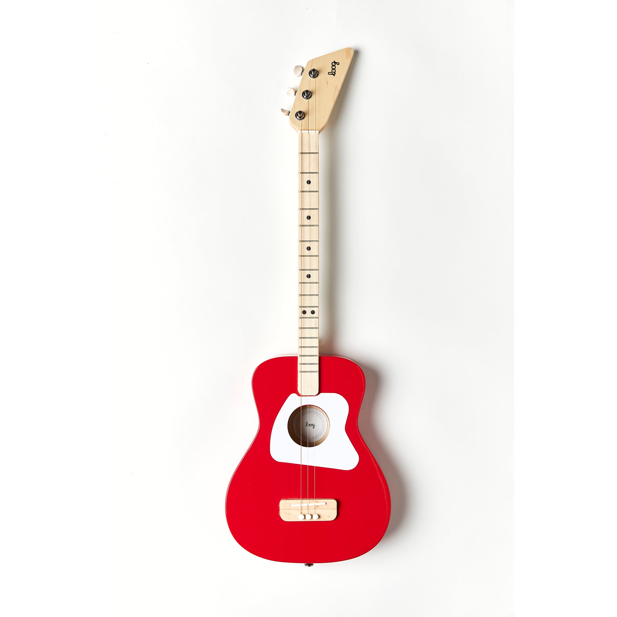 Loog Pro Acoustic Guitar Bundle with Bag, Strap and Wall Hanger (Includes FREE App, Flashcards & Chord Diagram)