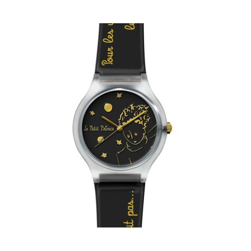 The Little Prince Watch - Black / Gold