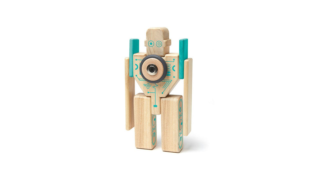 Tegu Future Magbot Magnetic Wooden Block