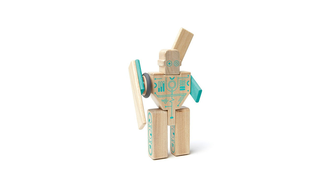 Tegu Future Magbot Magnetic Wooden Block