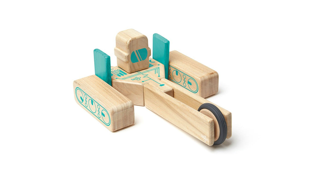 Tegu Future Magbot Magnetic Wooden Block