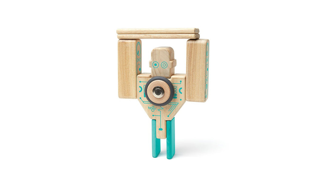 Tegu Future Magbot Magnetic Wooden Block