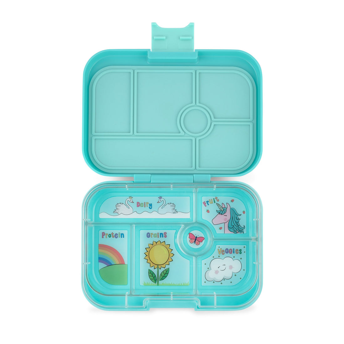 Yumbox Original Misty Aqua 6 Compartment Lunch Box