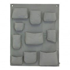 Numero 74 Wall Pocket - Silver Grey