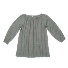 Numero 74 Nina Mum Short Dress Charcoal Grey
