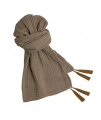 Numero 74 Beige Woman Scarf