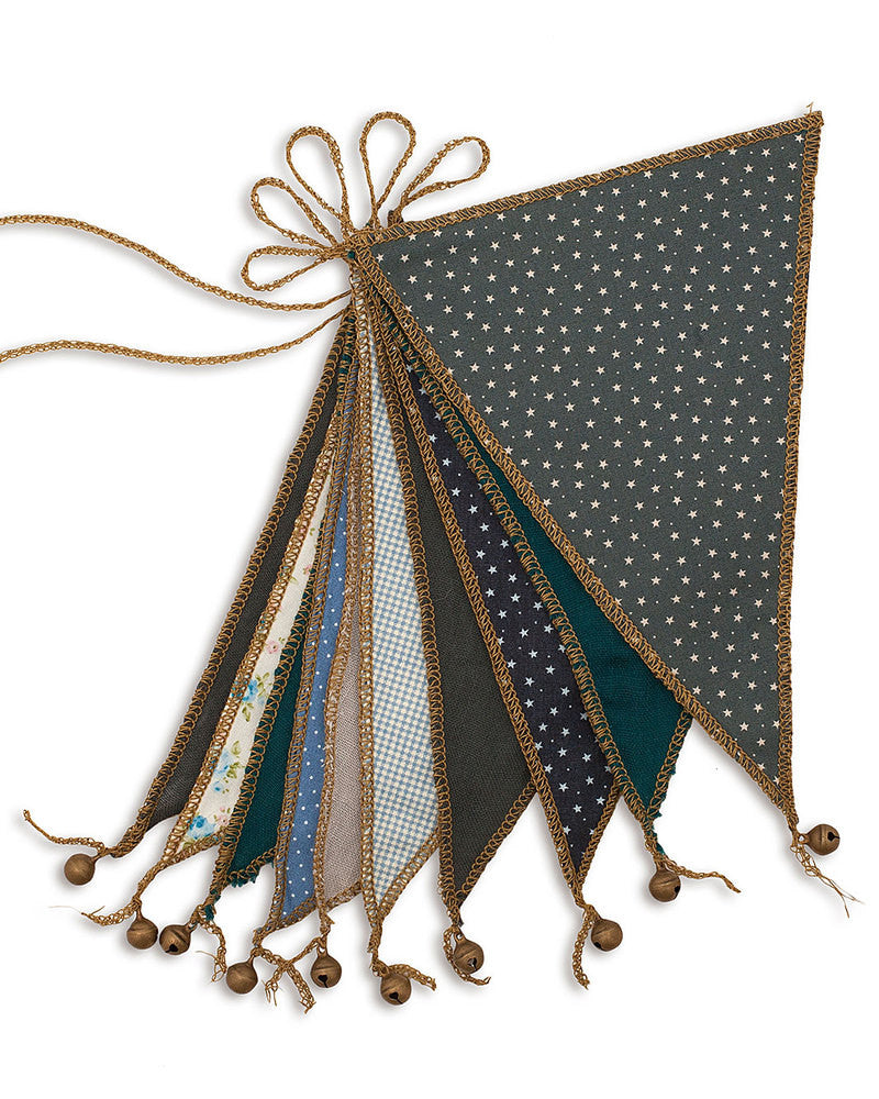 Numero 74 Bunting Garland - Mix Blue