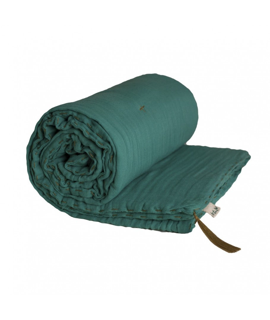 Numero 74 Winter Blanket - Aqua Blue